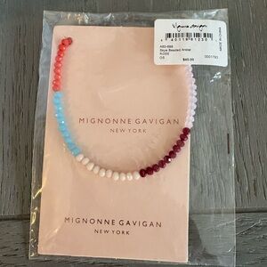 Mignonne Gavigan Skye Rose Beaded Anklet new with tags